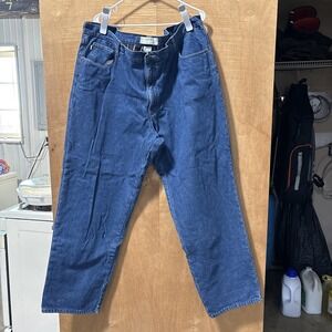 LLBean Men's Flannel Lined Jeans Size‎ 46X32